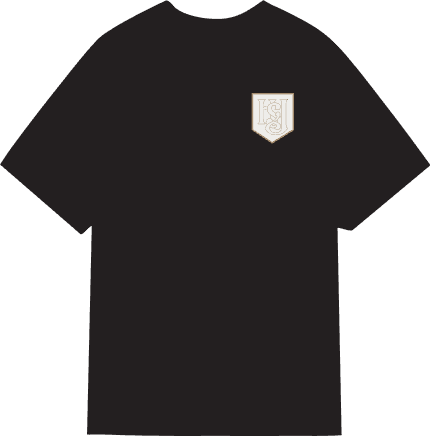 Black His Son Jesus tee front