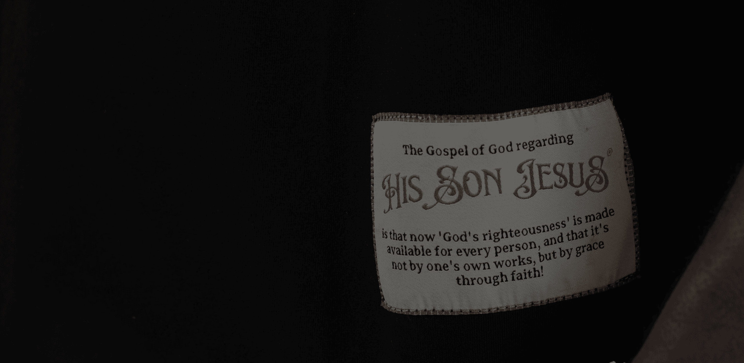 About His Son Jesus